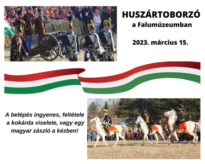 Huszrtoborz a Falumzeumban 2023 - rszletes program