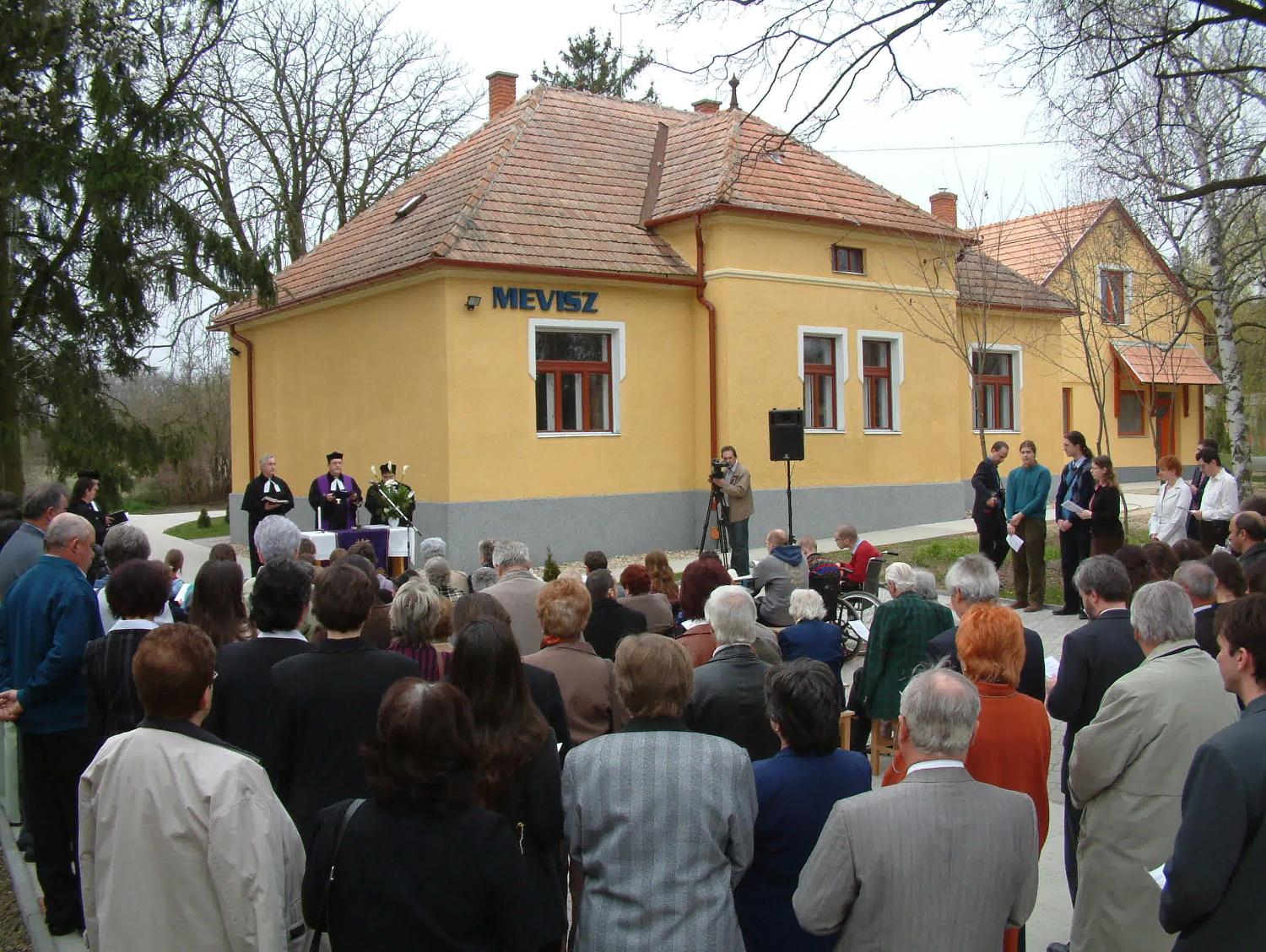 Kemenesmihályfa MEVISZ HÁZ-szentelése