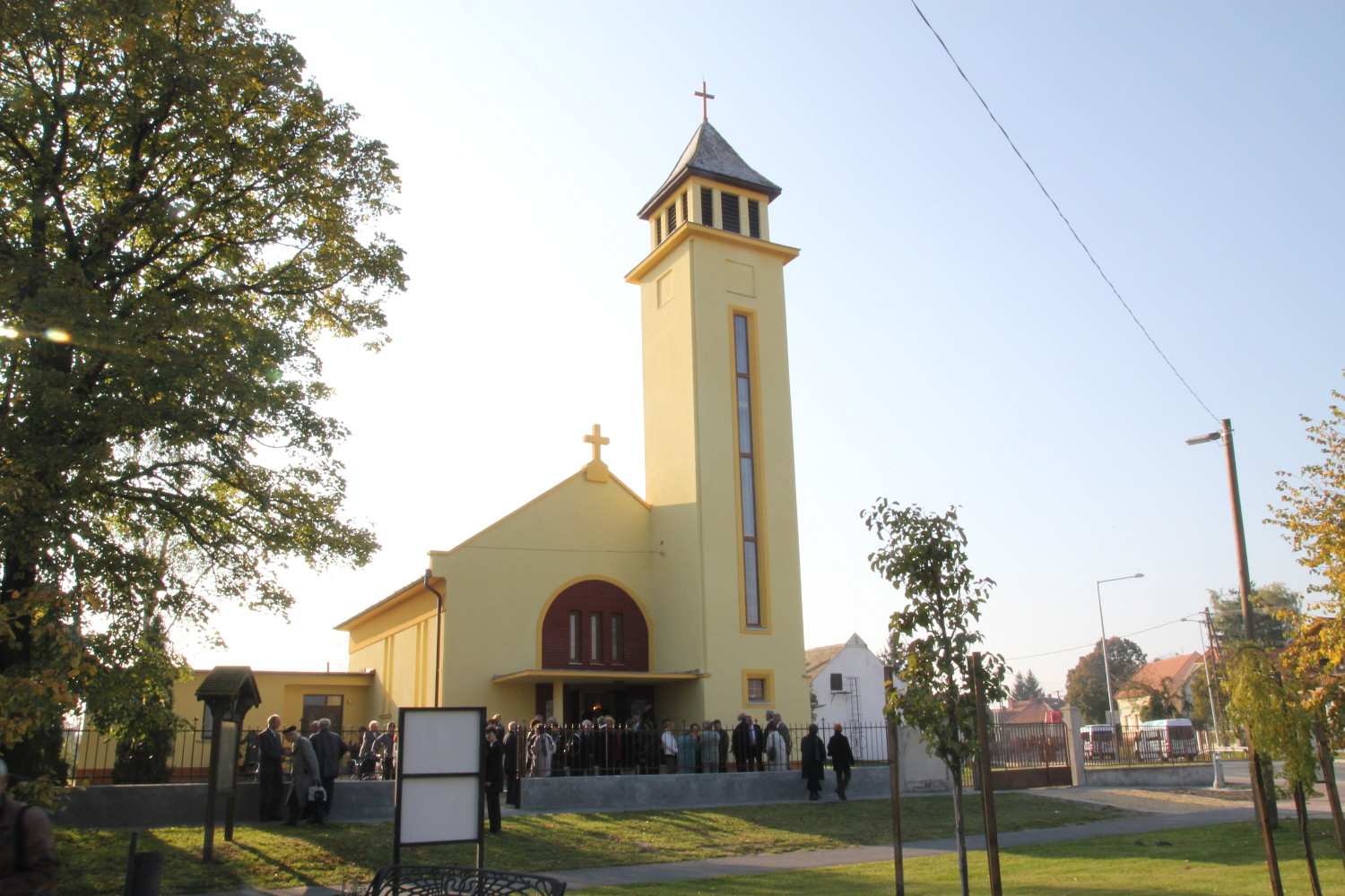 Győrújfalui templom