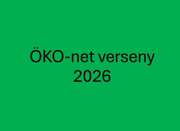 ÖKO-net verseny 2026 ÖKO-net verseny 2026
